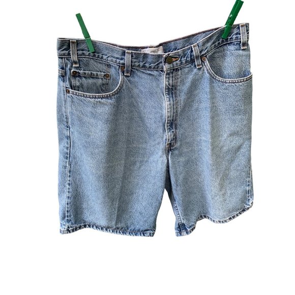 Mens Levi Strauss Signature Denim Shorts SZ 38 - Picture 1 of 7